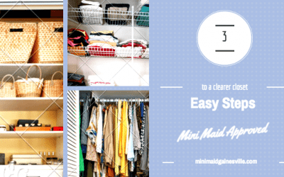 3 Easy Steps to a Clearer Closet