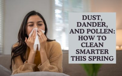 Dust, Dander, and Pollen: How to Clean Smarter This Spring